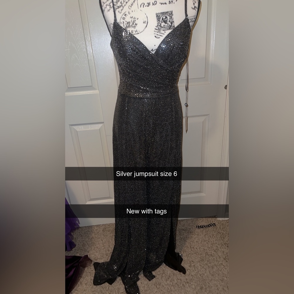 New silver jumpsuit!